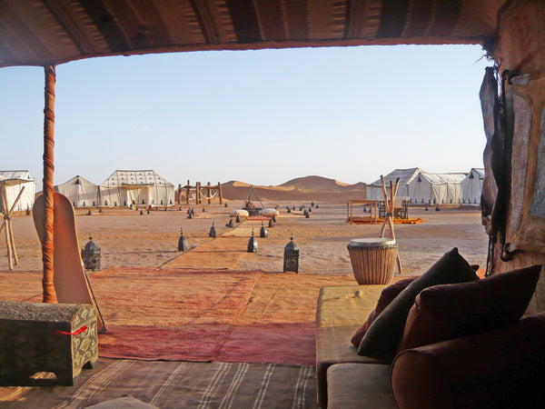 How to glam camp in the Sahara