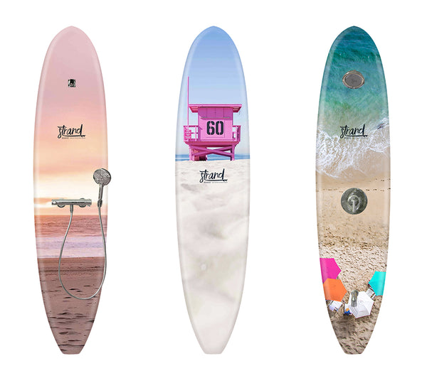 Outdoor Surfboard Shower x Strand Boards